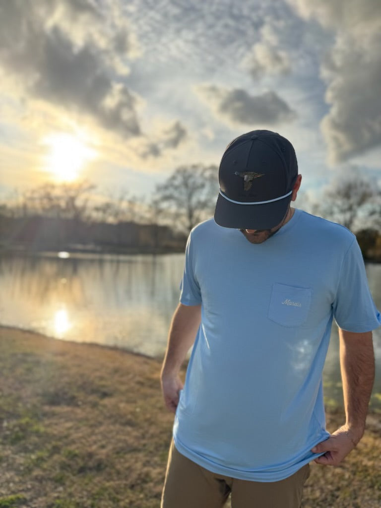 Bayou Blue Delta Bamboo Tee