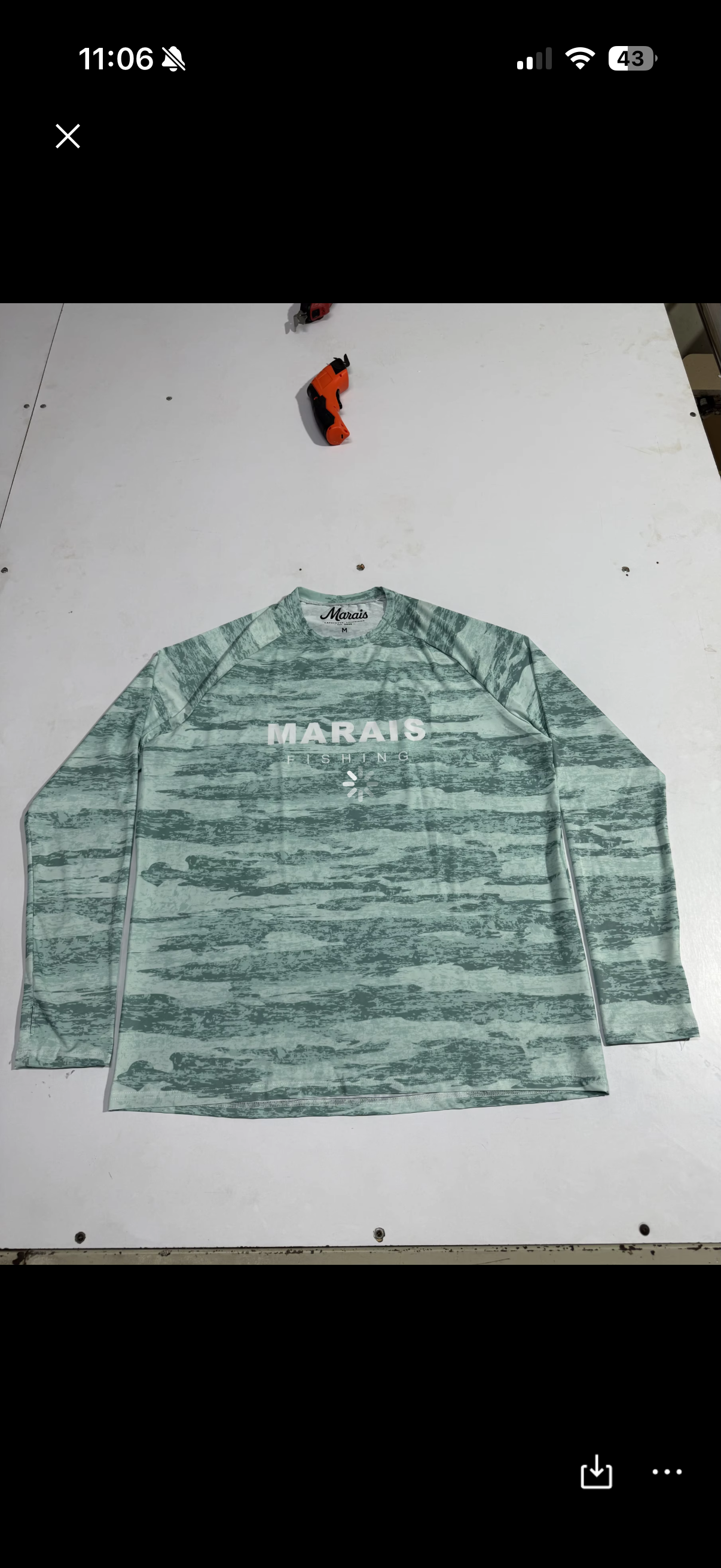 Marais Long Sleeve Performance Fishing Shirt