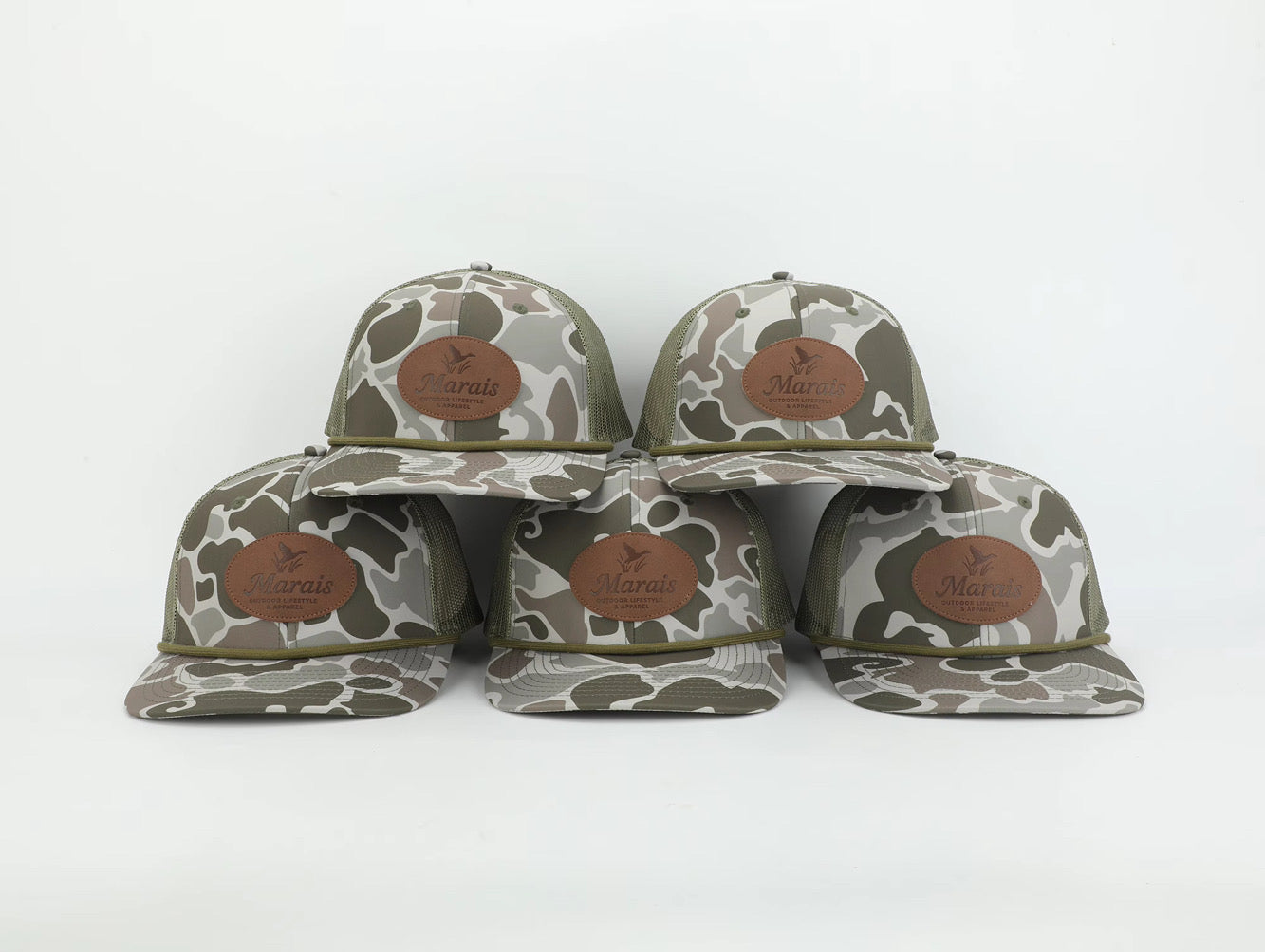 The Camo Trucker Dad Hat