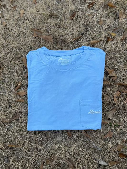 Bayou Blue Delta Bamboo Tee